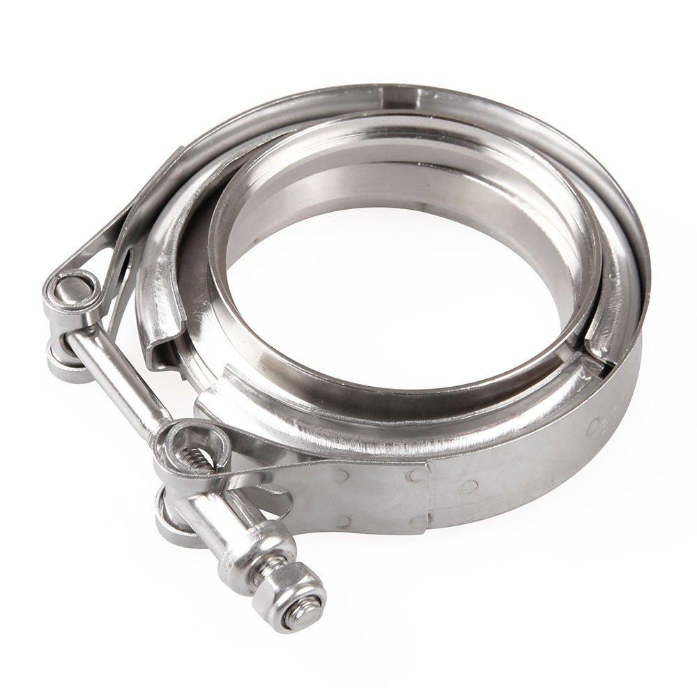 Universal For Exhaust Clamp and Flanges Kit 2.5 inch Stainless Steel
