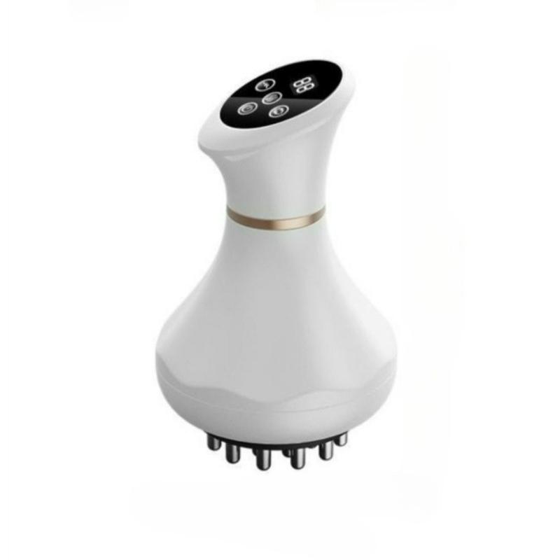 

Shaping Massage Brush Meridian Comb With Infrared Heating Lymphatic Drainage Massager Anti Fat Quality Relief Back Pain белый
