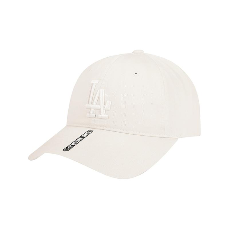 

MLB Cotton Baseball Caps Unisex White Fashion 32CP55111-07I F білий