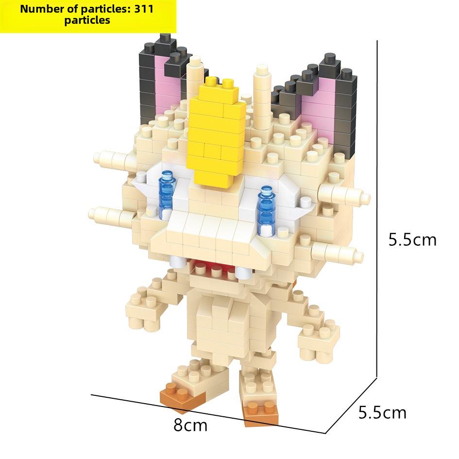Leboyu 8093 Micro Diamond Block Toy - Educational Elf Assembly Set 