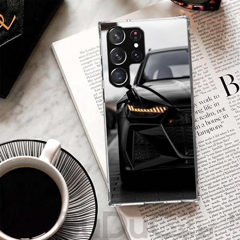 Super Car For A-Audis R-S Sport Cover For Samsung Galaxy S23 S22 S24 S25 Ultra Phone Case S21 Plus S20 FE S10 + S25Ultra Print F