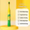 Happily OEM Cartoon Toothbrush for Kids Travel Portable Children's Oral Care Soft Toothbrush With Toothpaste Inside Press Type