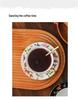 European Style Bone China Coffee Cup Set with Retro Saucer