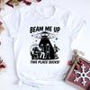 Robin Beam Me Up This Place Sucks Shirt Woman Man Alien UFO Abduction Retro Quote T-shirt Show Merch Fans Gift