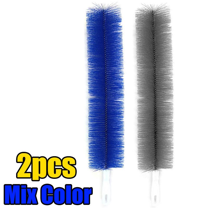 

2шт 40см веерная щетка гибкая микрофибра тряпка для уборки пыли бытовая щетка для чистки кондиционера мебели жалюзи автомобиля 40cm long