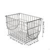 Wire Storage Basket Organizer Multipurpose Organizing Fruit Pantry Organization for
