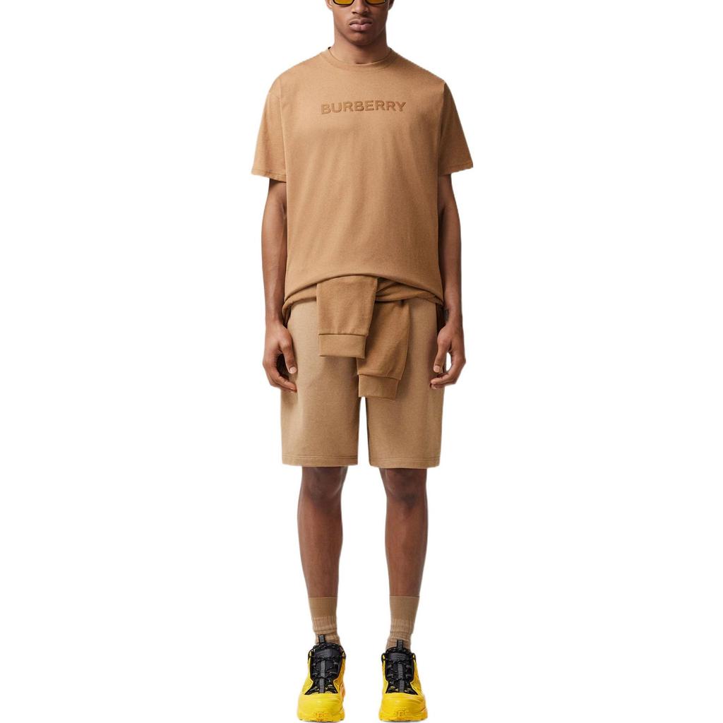 Burberry Logo Print Cotton Oversized T Shirt 80553101