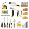 126-Piece Tool Set with 8V Electric Drill, DIY Tool Set, Drill, Power Tool Set, Household Tool Set, Furniture Assembly, Home Maintenance, Carpentry To