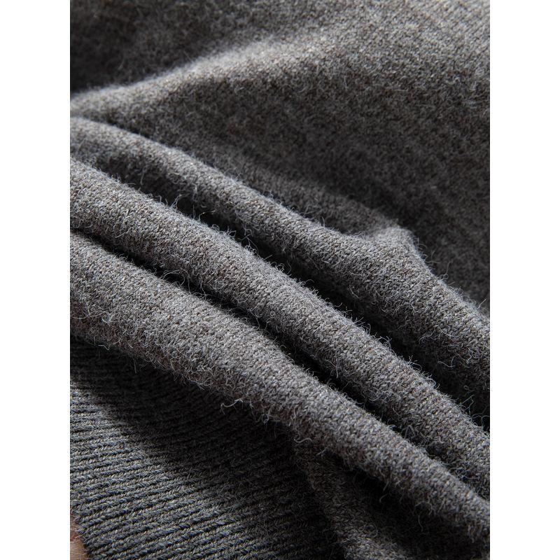 Knitted Sweater for Men, New Autumn and Winter Style, Polo Collar, Versatile, Loose, Casual, Soft, Delicate, Warm, Trendy Sweater