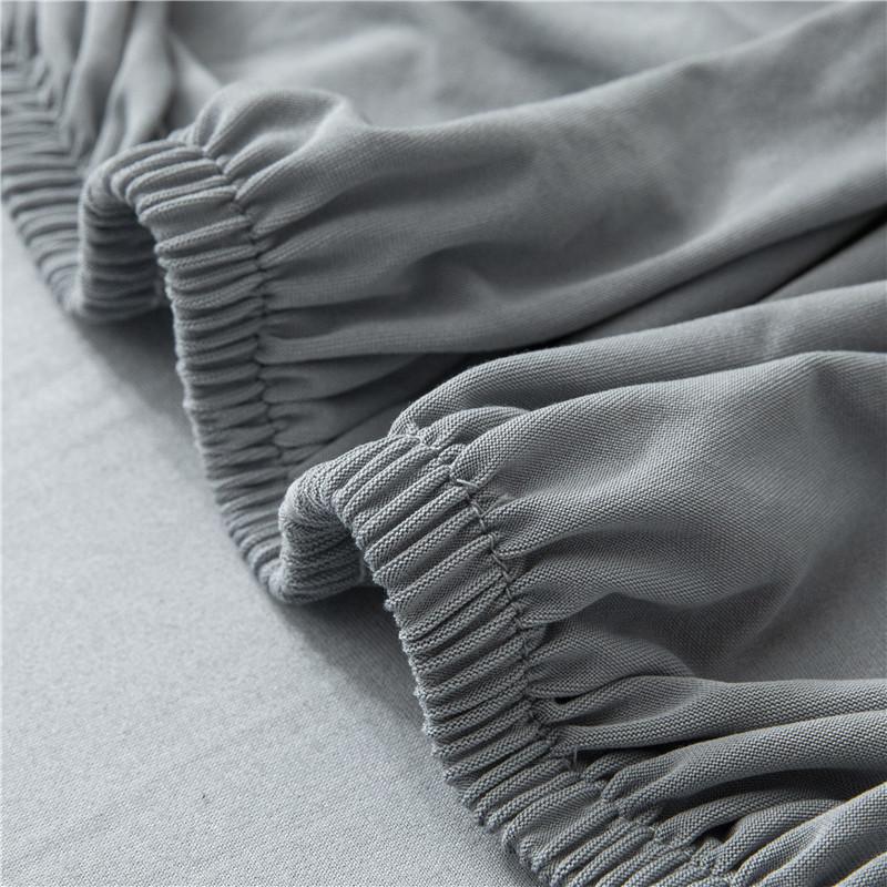 Solid Color Sofa Bed Cover All-inclusive Folding Sofa Covers for Living Roon Tight Wrap Couch Cover Without Armrest Funda Sofa