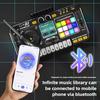 Kids Dj Controller Music Toy Mixer With Microphone Led Light Electronic Music Game Dj Turntable For Children Birthday Gifts