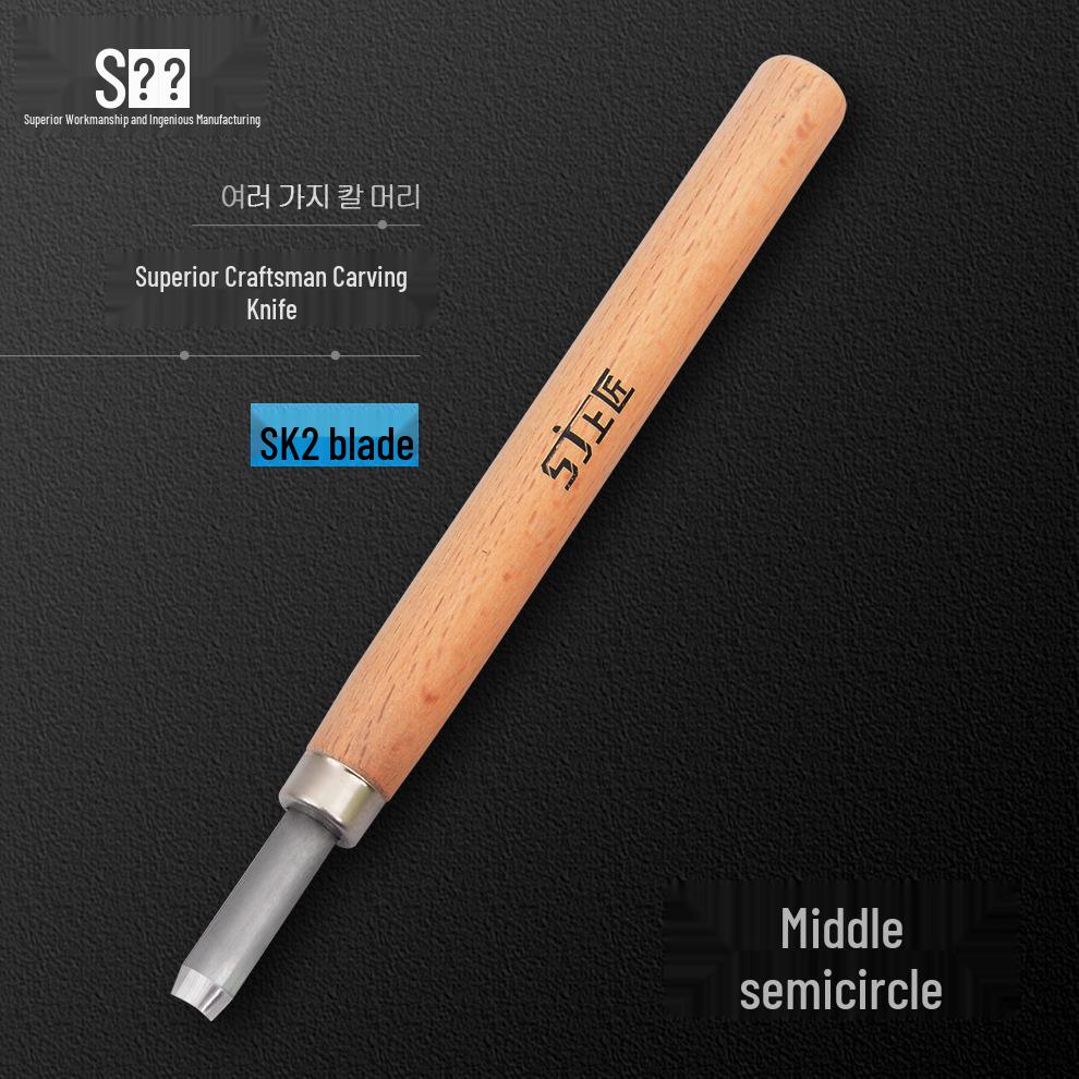 Superior Craftsman Carving Knife Set: Curved, Flat, Round, Triangular, Needle Knives for Handmade Rubber Stamp Crafting