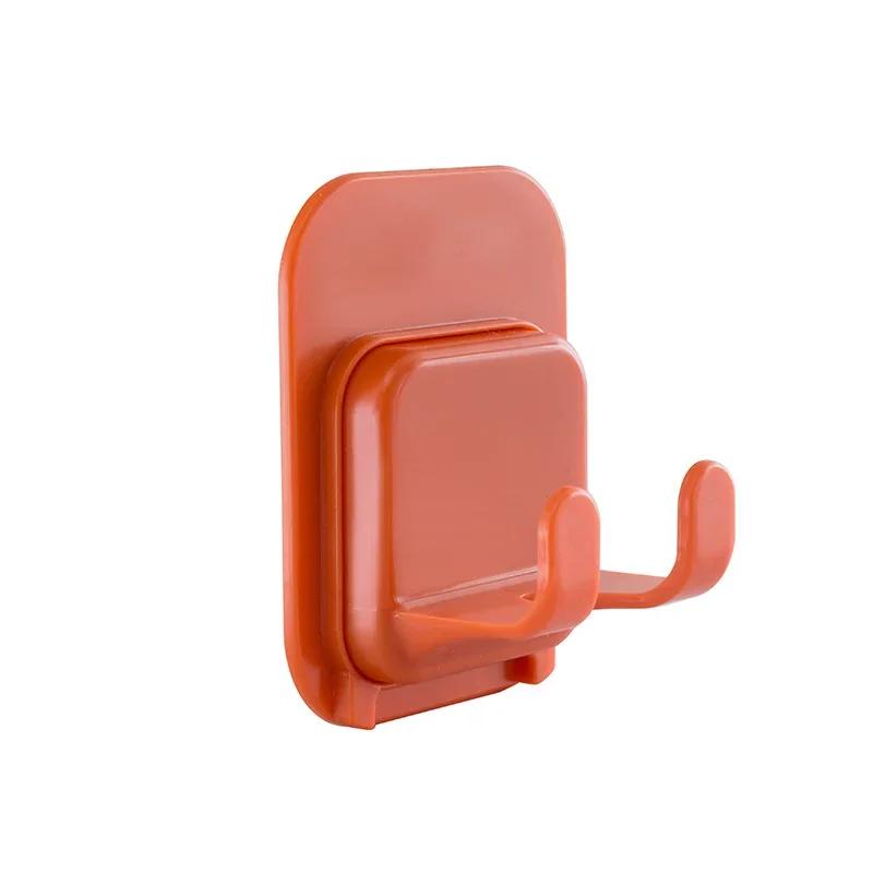 Wandaufbewahrungshaken Steckdosenhalter Stanzfreier Wandhaken Kleiderbügel Rasiererhalter Ständer Kleiderbügel Türhaken Schlüsselhalter