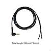 120cm DIY Earphone Cable Headphone Extension Cord Wear Resistant Reliable High Performance