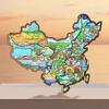 Changsha 3D Wooden Refrigerator Magnet - Hunan City Travel Souvenir