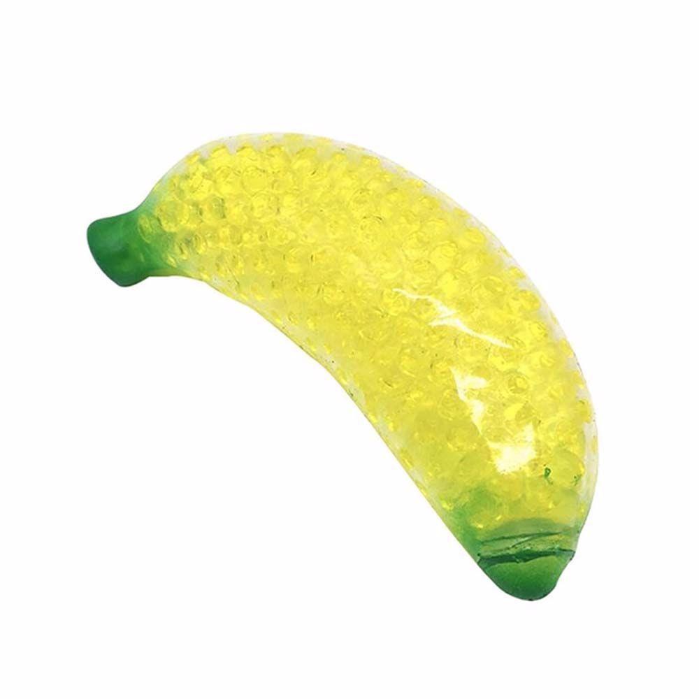 Bead Squeeze Toys Autism Toys Stress Reliever Mini Ball Toy Simulation Fruit Banana Sensory Toy