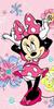 Ręcznik Plażowy 70X140 Myszka Mini 0776 Minnie Mouse Bawełniany