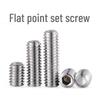 JNL 304 Stainless Steel Hex Socket Flat Point Set Screw
