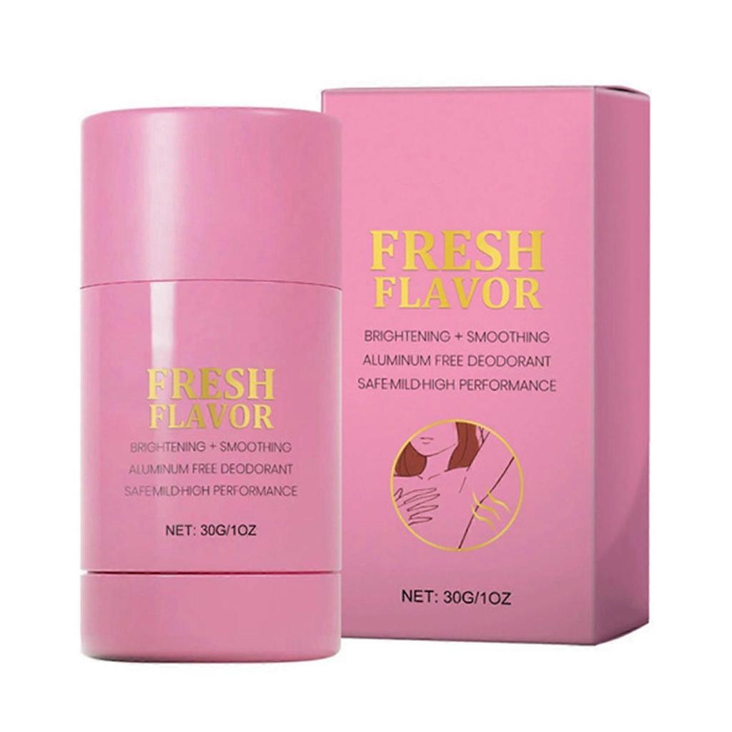 Natural Underarm Deodorizing Stick No Aluminum Safe For Sensitives Skin Long Lasting Sweet Cotton Candies Scent Multicolor