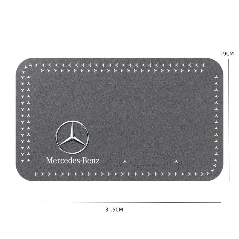 GLC GLB Kožená podložka na loketní opěrku do auta Univerzální vnitřní podložky do úložného boxu loketní opěrky auta Pro Mercedes Benz třídy B/C/E/S třídy A C200L