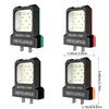 High Brightness 550LM LED Work Light for 12-72V Lithium Batteries Pocket Size Flashlights Jobsites Light