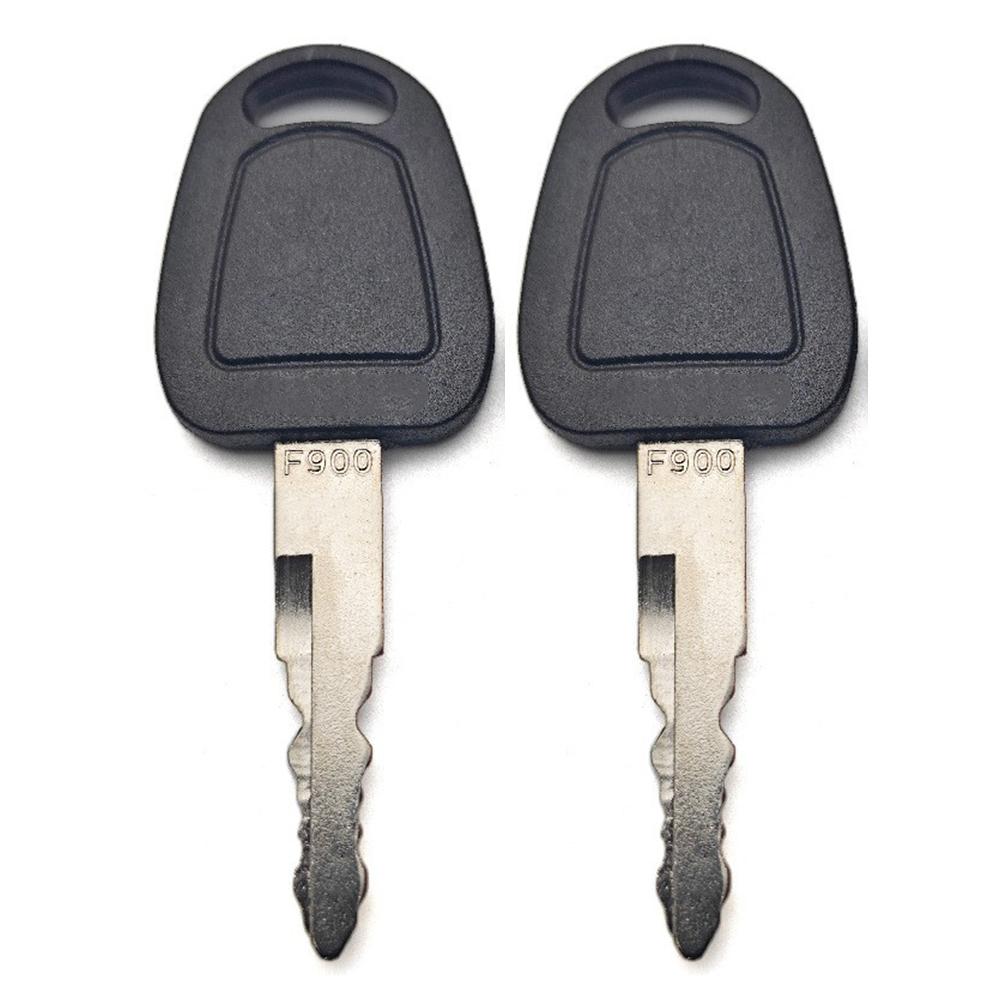 2 PCS K1009605B F900 Key For Deawoo Doosan Bobcat