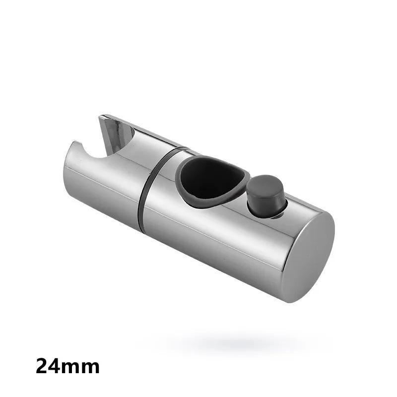 304 Stainless steel Universal Shower Head Holder Adjustable 22~25mm Rail Holder Bathroom Accessories Shower Mounting Brackets