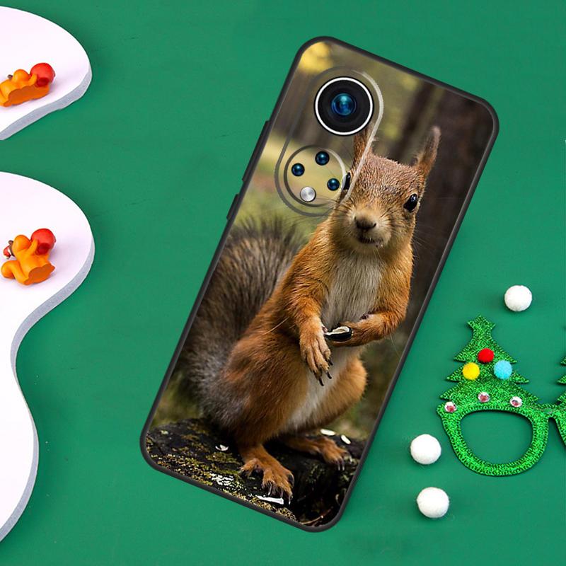 Squirrel Case For Honor Magic 7 Pro 6 5 50 70 90 200 Lite X9b X9a X8a X8b X7a X6a X8 X9 X9c Cover