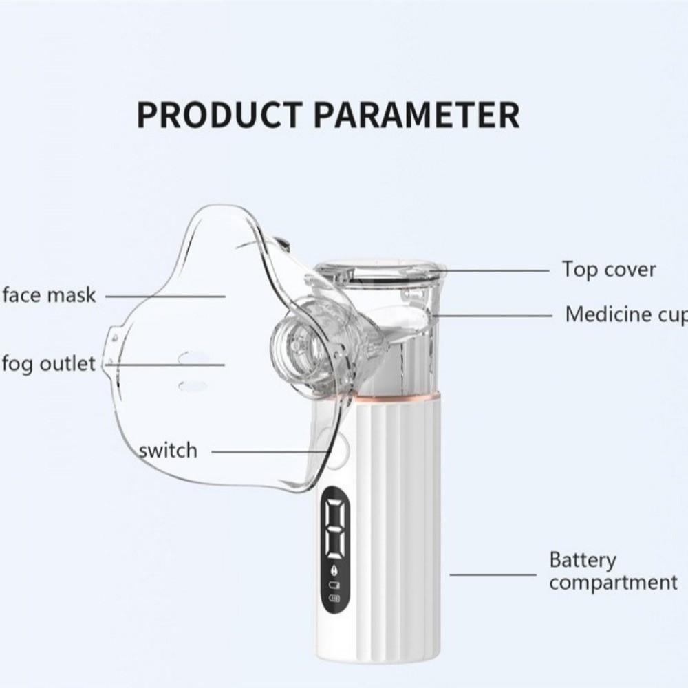 Moisturizing System Handheld Microgrid Atomizer Nano Mist Sprayer  Daily Beauty Routine