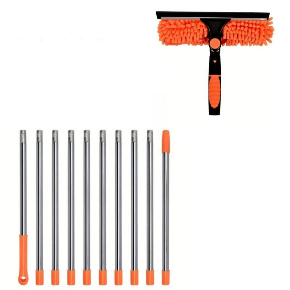 Dusting Cleaning Ceiling Duster Long Duster Window Washing Kit For Indoor Outdoor Mirror
