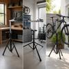 Cycle Repair Stand with Tool Tray Sturdy for Home Mechanics
