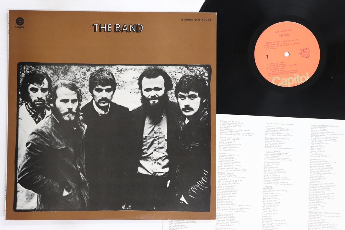 

LP Пластинка BAND - Band ECS40036 CAPITOL 1977 Япония Рок Б/У