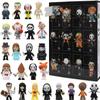 Halloween Countdown Advent Calendar 2026 for Kids and Adults with 24 pcs Classic Doll Collectible Figures, Pre-Christmas Doll Nightmare