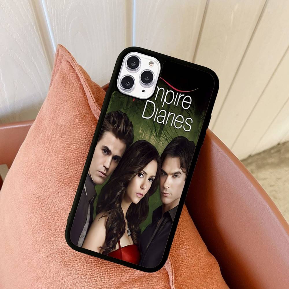 T-The V-Vampire Diaries Movie For iPhone 17 16 15 14 13 Pro 12 11 Pro Max Hard PC+TPU Phone Cases Back Cover