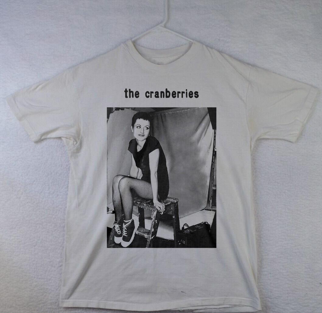 HOT Classic The Cranberries Shirt – Retro Band White shirt S