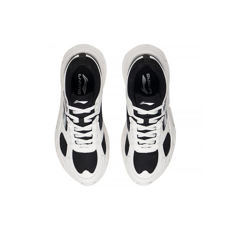 Li Ning Comfortable Textile, Synthetic Leather Cushioning Slip Resistant Abrasion Resistant Low top Running Shoes ARSS058-3
