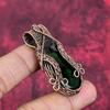 Green fire labradorite pendant copper wire wrapped pendant handmade designer pendant gemstone copper jewelry gifts for him wire wrap jewelry
