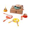 Wooden Play Kitchen Toy Set For Girls And Boys Simulated Kitchen Playset Early Education Playing House Role-playing Toy