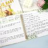 Baby Milestone Book First 5 Year Kids Record Book Baby Scrapbook Baby Milestone Book to Record Every Event From Birth to Age 5