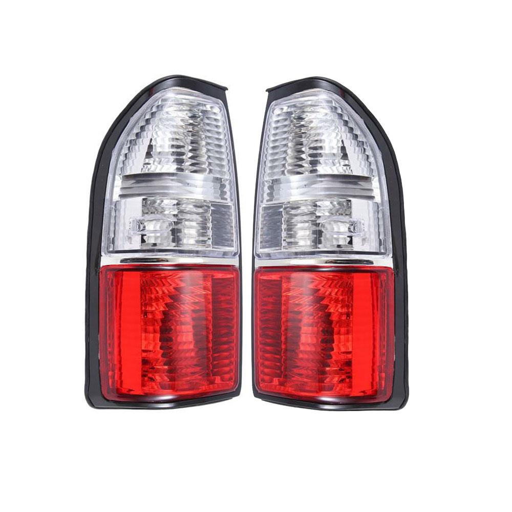 Set Car Taillights Rear Brake lights for Toyota Prado KZJ95 fj90 lc90 fj95 3400 1998 1999 2000 2001 2002 серебряный