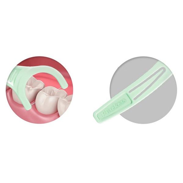 Flackers Micro Mint Dental Floss, 300 Pieces, 3 Pieces