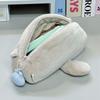 Portable Pen Bag Otter Penguin Large Capacity Stationery Bag Pencil Case School Office