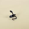 Vintage Punk Snake Shape Ring for Men Women Korean Elegant Opening Adjustable Crystal Rings Weddings Party Zircon