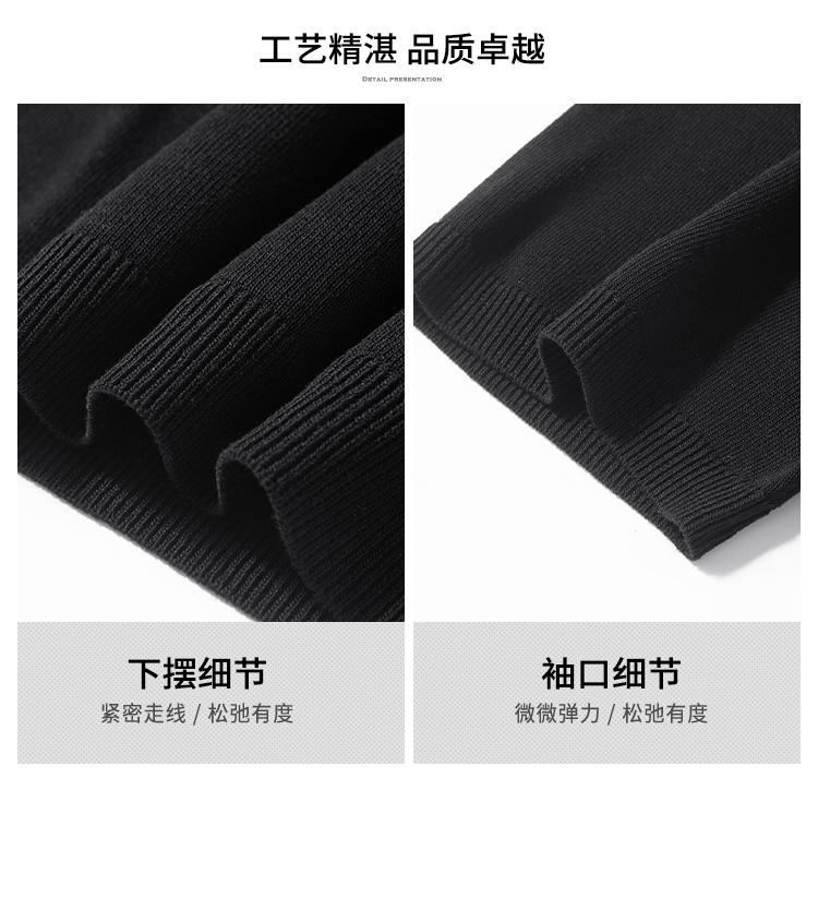 Men's Classic Pure Color Casual Business Breathable Knitted Short Sleeve T-shirt