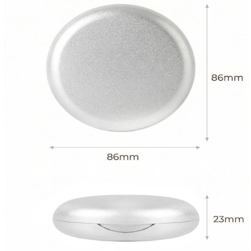 1Pcs Dental Retainer Case with Mirror BPA-Free False Teeth Protective Aligner Tray Storage Box for Adults Kids Oral Care