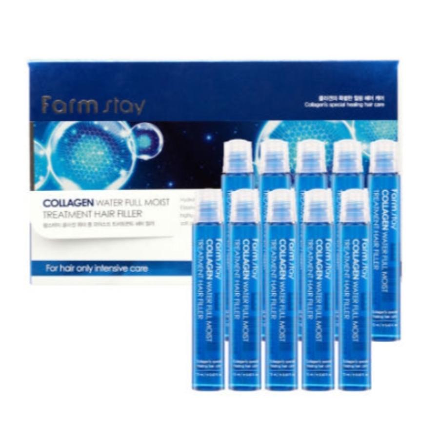 

FARM STAY Collagen Water Full Moist Treatment Hair Filler 13mlX10ea
