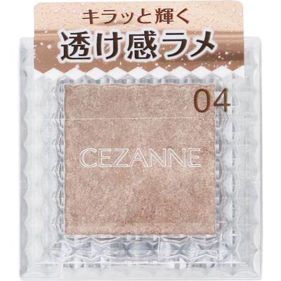 Sezanne Jednobarevné oční stíny 04 Clear Lame Eye Makeup Eye Color & Eye Shadow Naneste přiměřené množství na oční víčko. Oční make-up Barva očí