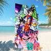 Customizable Personalized Beach Towels Dragon Ball Themed designs.Suitable for the Beach, Yoga, Sports;ideal As Beach Accessories