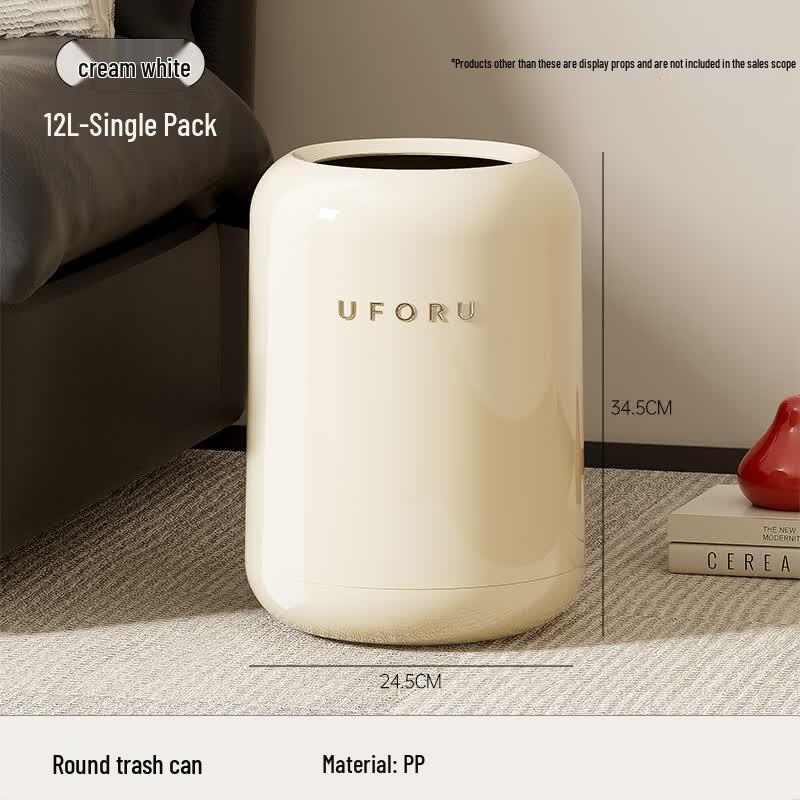 Minimalist Double-Layer Household Waste Bin