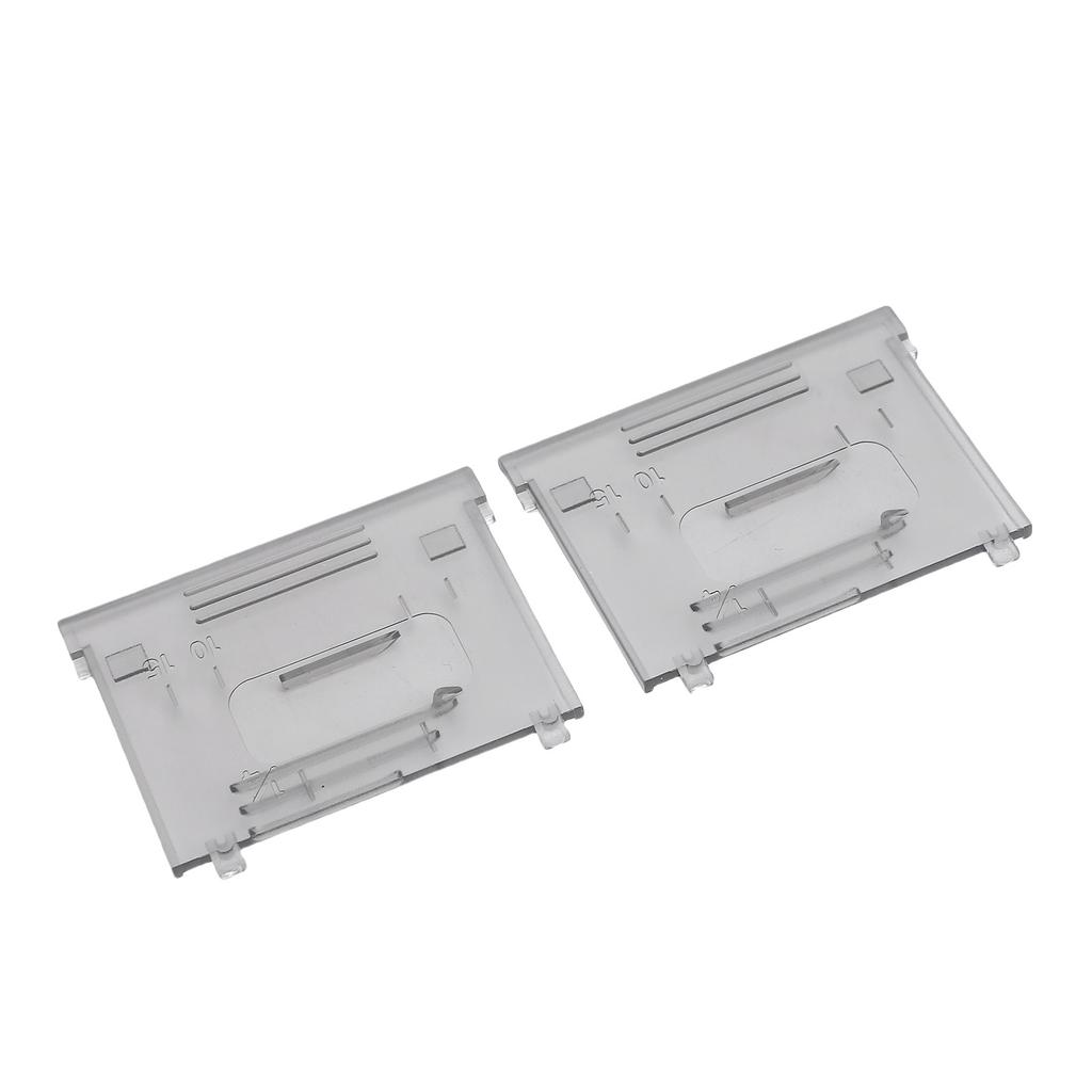 2PCS Bobbin Cover Plates Transparent Plastic Slide Plate Assembly Replacement for BB370 BM2800 BM2800CT BM2800FG